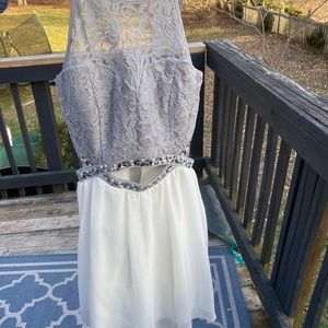 Prom Dress With Cut-Outs Size 11